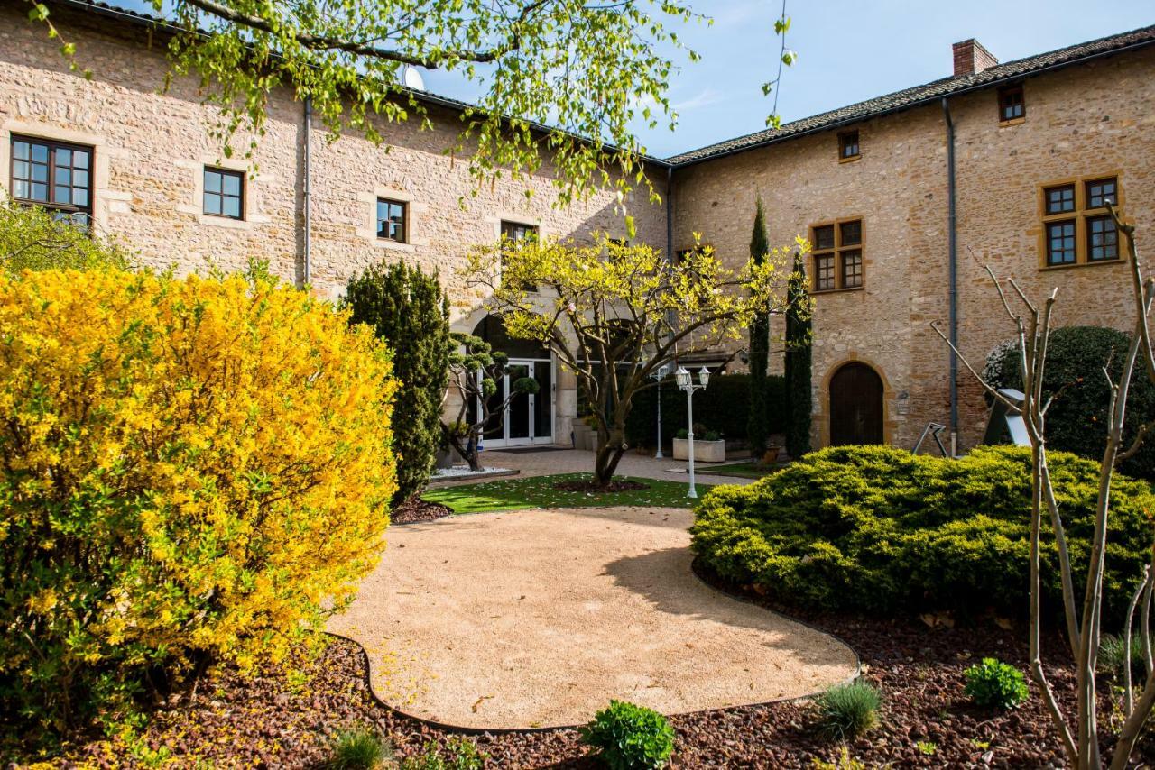 Demeures Et Chateaux L'Abbaye Caladoise - Anciennement Hostellerie Ferme Du Poulet Villefranche-sur-Saône Exterior foto